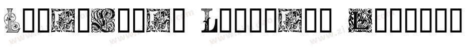 Ornamental Initials F字体转换